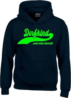 coole-fun-t-shirts Hoodie DORFKIND Sweatshirt mit Kapuze Hoodie Pullover Pulli Känguruhtasche