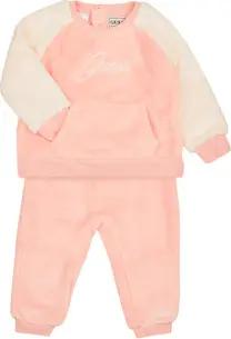 Guess Kleider & Outfits SET FAUX FUR ACTIVE TOP+PANTS