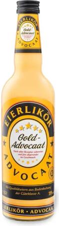 Gold-Advocaat Eierlikör 20% Vol - Mindestbestellmenge 3