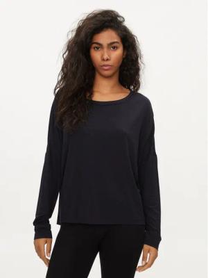 Tommy Hilfiger Bluse UW0UW05196 Dunkelblau Relaxed Fit