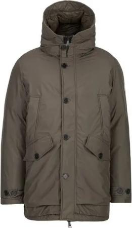 19V69 ITALIA Parka JAMIE DYED Herren Parka mit Seitlichen Taschen und Kapuze