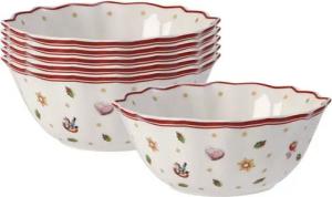 Villeroy & Boch Schale Toy's Delight Bols ø 14,9 cm 6er Set, Porzellan, (6 Schalen, 6-tlg)