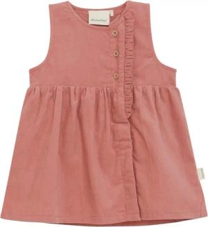 Minymo Latzkleid Minymo Baby Latzkleid aus Samtcord Dusty Rose