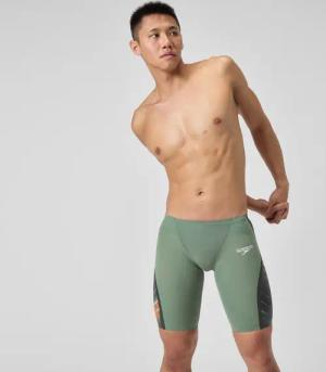 Herren Fastskin LZR Pure Intent 2.0 Schwimmhose Grün/Orange