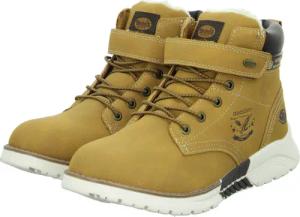 Dockers by Gerli Winterboots für Jungen - Gr. 32 - braun - Synthetik / Kunststoff