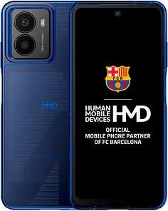 HMD Fusion Casual Outfit Handy-Cover für HMD Fusion blau