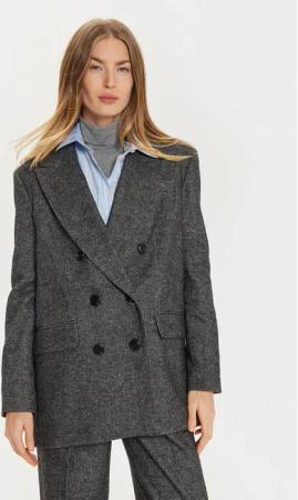 MAX&Co. Sakko 2426046044200 Grau Regular Fit