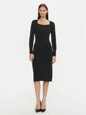 Luisa Spagnoli Strickkleid Mandola 58510 Schwarz Regular Fit