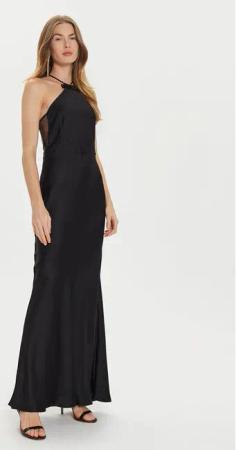 TWINSET Abendkleid 242TT2050 Schwarz Slim Fit