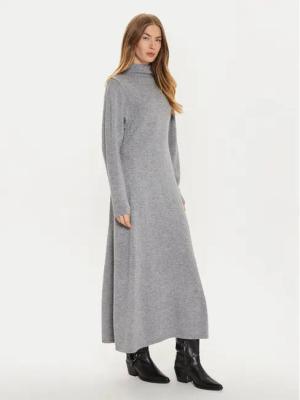 MAX&Co. Strickkleid 2426326014200 Grau Regular Fit