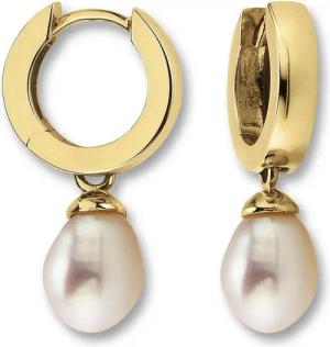 ONE ELEMENT Paar Creolen Ohrringe Creolen aus 333 Gelbgold, Damen Gold Schmuck