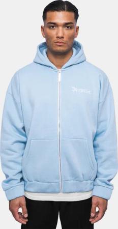Dropsize Super Heavy Blank Zip Hoodie