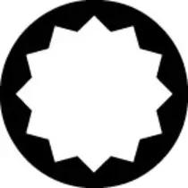 Gedore Ring-Maulschlüssel 12-kant AF gekröpft (Zoll)