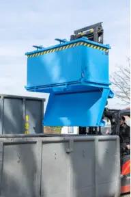 Bauer Südlohn Klappbodenbehälter SB1500, lackiert