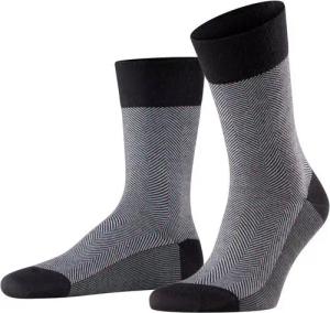 FALKE Socken Sensitive Herringbone (1-Paar) mit druckfreiem Komfortbund