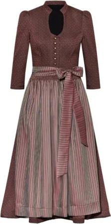 Hammerschmid Dirndl Winter Dirndl 2tlg. - WEITSEE - weinrot