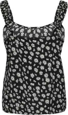 ONLY Blusentop ONLHELGA FRILL STRAP TOP PTM