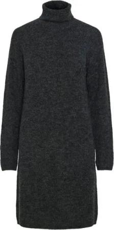 pieces Strickkleid PCELLEN LS HIGH NECK KNIT DRESS NOOS BC