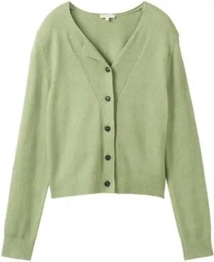 TOM TAILOR Strickpullover Strickjacke - Regular Fit