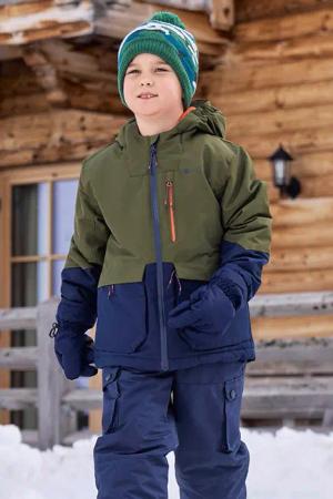 Cosmos Wasserabweisende Kinder-Skijacke - Khaki