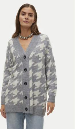 Vero Moda Strickjacke Mira 10311091 Grau Regular Fit