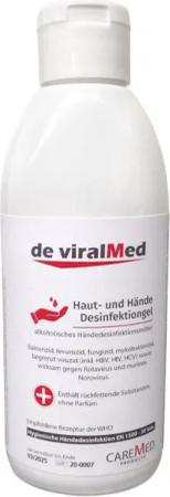 CareMed Products GmbH Handcreme de viralMed Haut- und Hände Desinfektionsgel