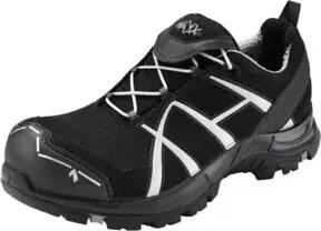 Haix Halbschuh schwarz/silber Black Eagle Safety 41.1 Low ESD, S1P, EU-Schuhgröße: 47