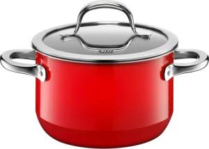 Silit Fleischtopf "Passion red, Kochtopf Induktion schneid- und kratzfest", Silargan, für alle gänigen Herdarten geeignet, Made in Germany