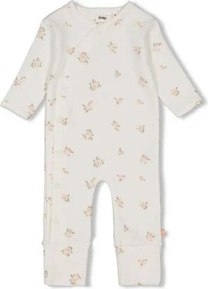Feetje Pyjama Feetje Baby Strampler Strampelanzug Schlafanzug Krempelfuß flowers (1 tlg)
