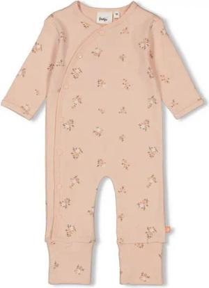Feetje Pyjama Feetje Baby Strampler Strampelanzug Schlafanzug Krempelfuß flowers (1 tlg)