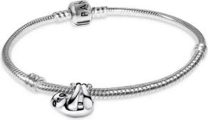 Pandora Charm-Armband Hängendes Faultier Geschenkset