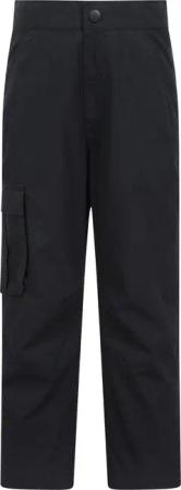 Fleecegefütterte Kinder Winter Trek-Hose - Schwarz