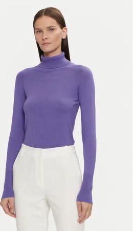 Tatuum Rollkragenpullover Nekoki T2419.092B Violett Regular Fit