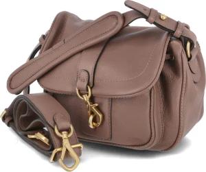 Abro Schultertasche STAR SADDLE - braun - Leder