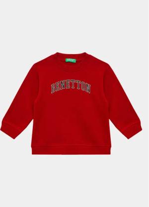 United Colors Of Benetton Sweatshirt 3J70G10A7 Rot Regular Fit