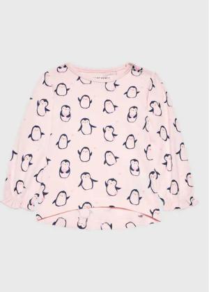 Blue Seven Bluse 950593 Rosa Regular Fit