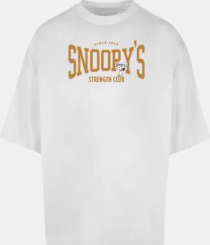 Merchcode Peanuts - Strength club Huge Tee