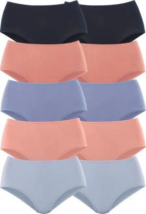 petite fleur Taillenslip, (10er-Pack), aus elastischer Baumwolle