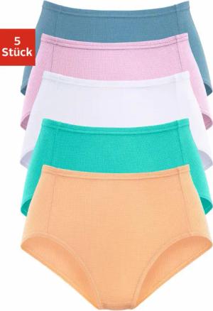 petite fleur Taillenslip, (5er-Pack), aus weicher Pikee-Qualität