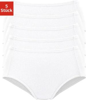 petite fleur Taillenslip, (5er-Pack), aus weicher Pikee-Qualität