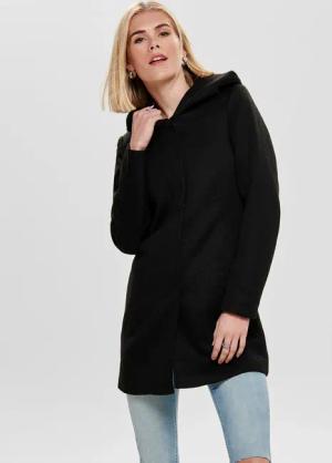 ONLY Kurzmantel "ONLSEDONA LIGHT COAT OTW NOOS", verdeckte Knopfleiste