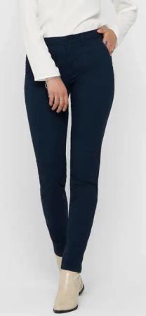 ONLY Chinohose "ONLPARIS REG CHINO PANT", gepflegte Hose mit schmaler Beinform