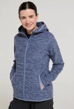 Lleyn Melange II Damen-Fleecejacke - Dark Blau