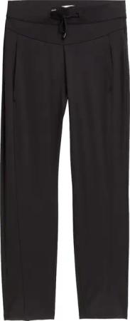 TOM TAILOR Damen Loose Fit Hose, schwarz, Uni, Gr. 36/28