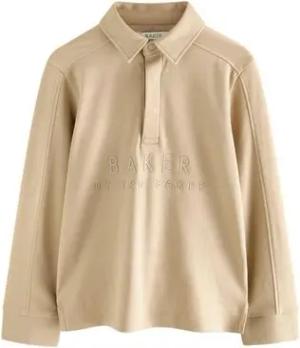 Baker by Ted Baker Langarm-Poloshirt Baker by Ted Baker Langarm-Polohemd, Baumwolle (1-tlg)