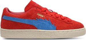 Puma Suede Unisex Schuhe - Rot - Größe: 37.5 - Wildleder - Foot Locker