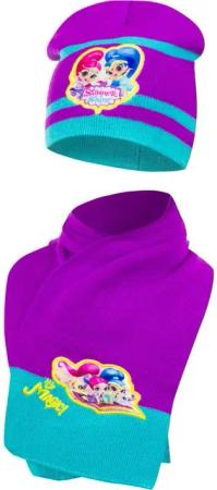 Shimmer and Shine Mütze & Schal Shimmer and Shine Mützen- und Schalset für Kinder!
