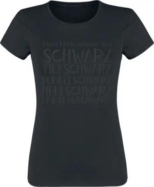 Sprüche T-Shirt - Schwarz - M bis XL - für Damen - Größe M - schwarz