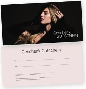cosmeticPlus Geschenkkarte 50 Gutscheinkarten für Frisöre, Barber und Styling zum Verkaufen
