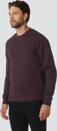 NO EXCESS Sweater "No Excess Jacquard Pullover mit Rundhalsausschnitt"